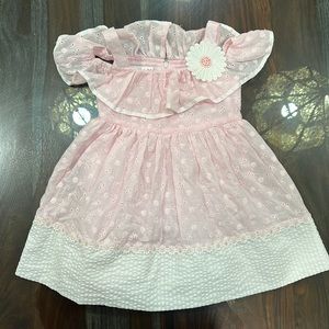Pink Summer Dress for 18M Toddlers